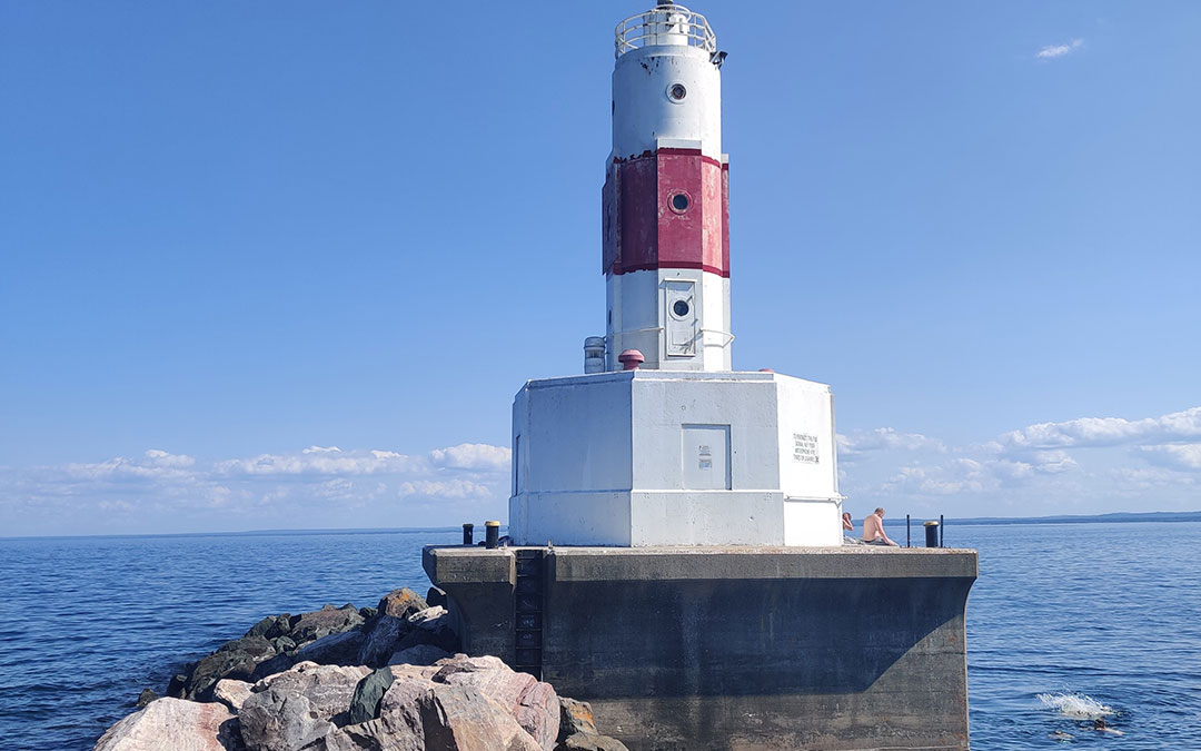 Presque Isle Harbor Breakwater Light